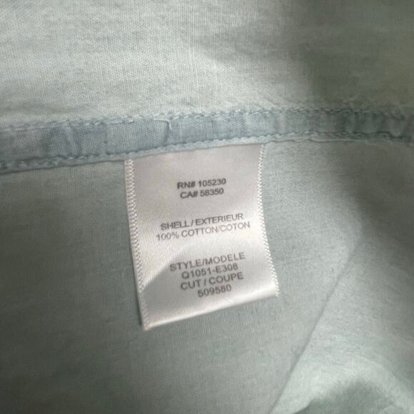 Equipment Femme Chambray Sleeveless Button Front Shirtdress Medium Dress - Picture 5 of 6